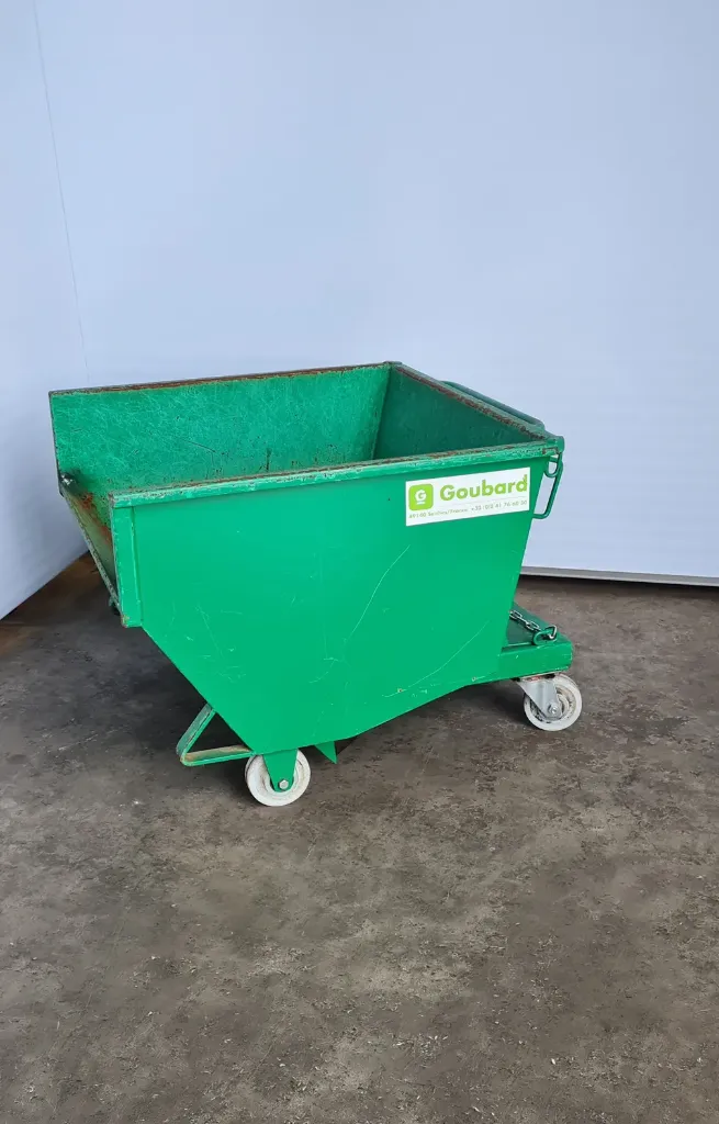 GS - Benne basculante hauteur réduite 300L **VENDU**