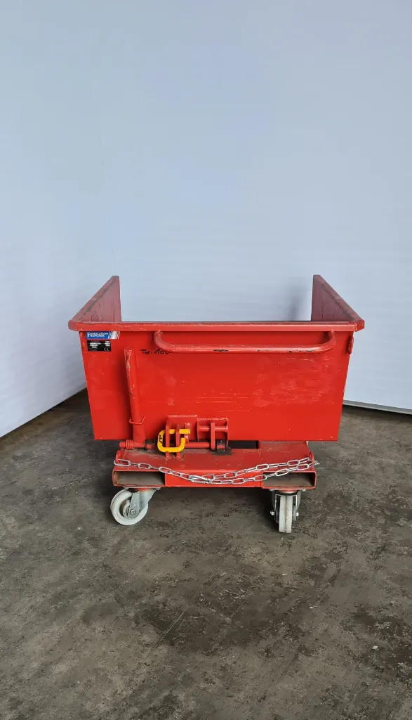 GS - Benne basculante hauteur réduite 300L ** VENDUE **