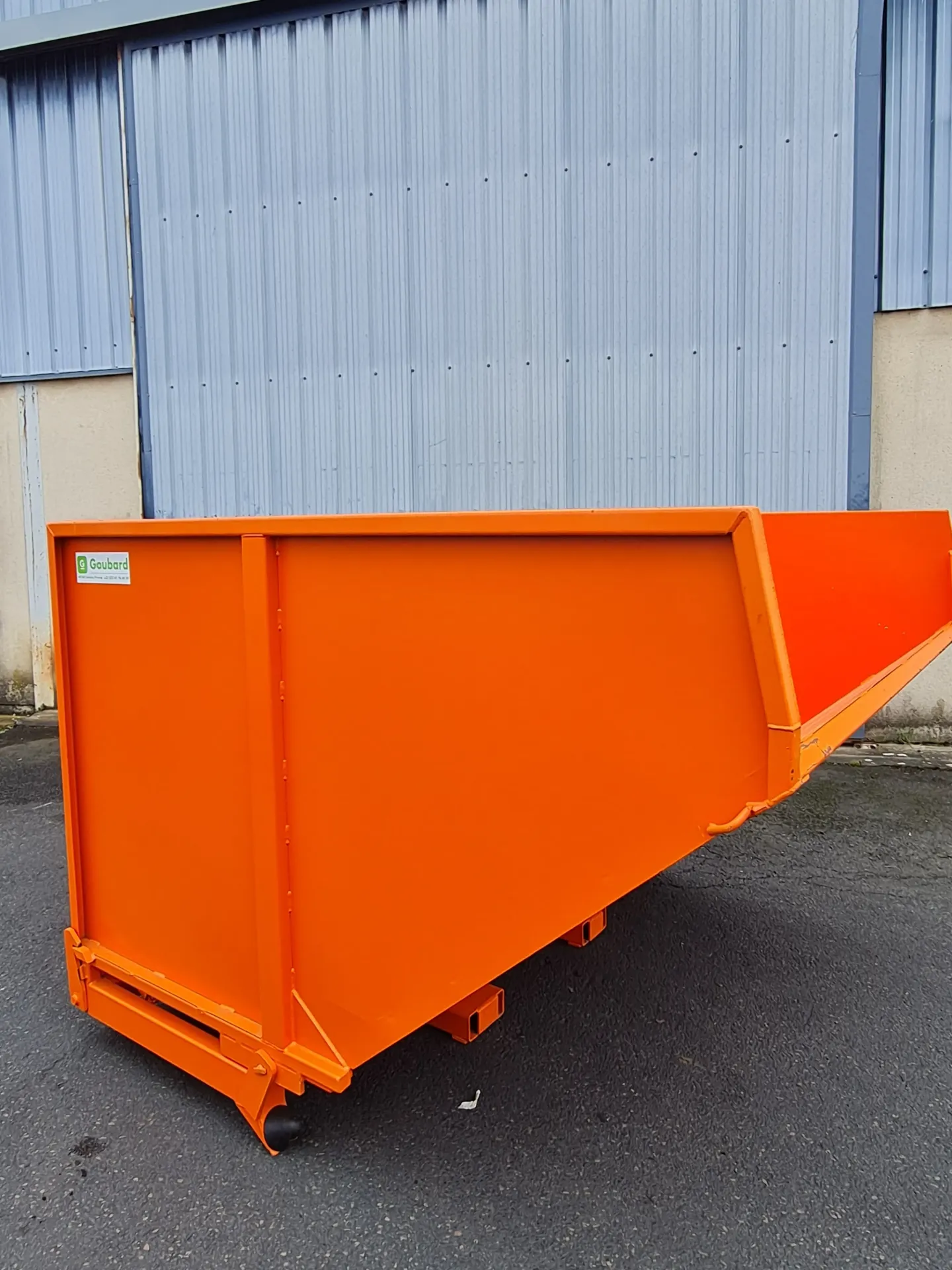 AG - Benne basculante grand volume 3800L