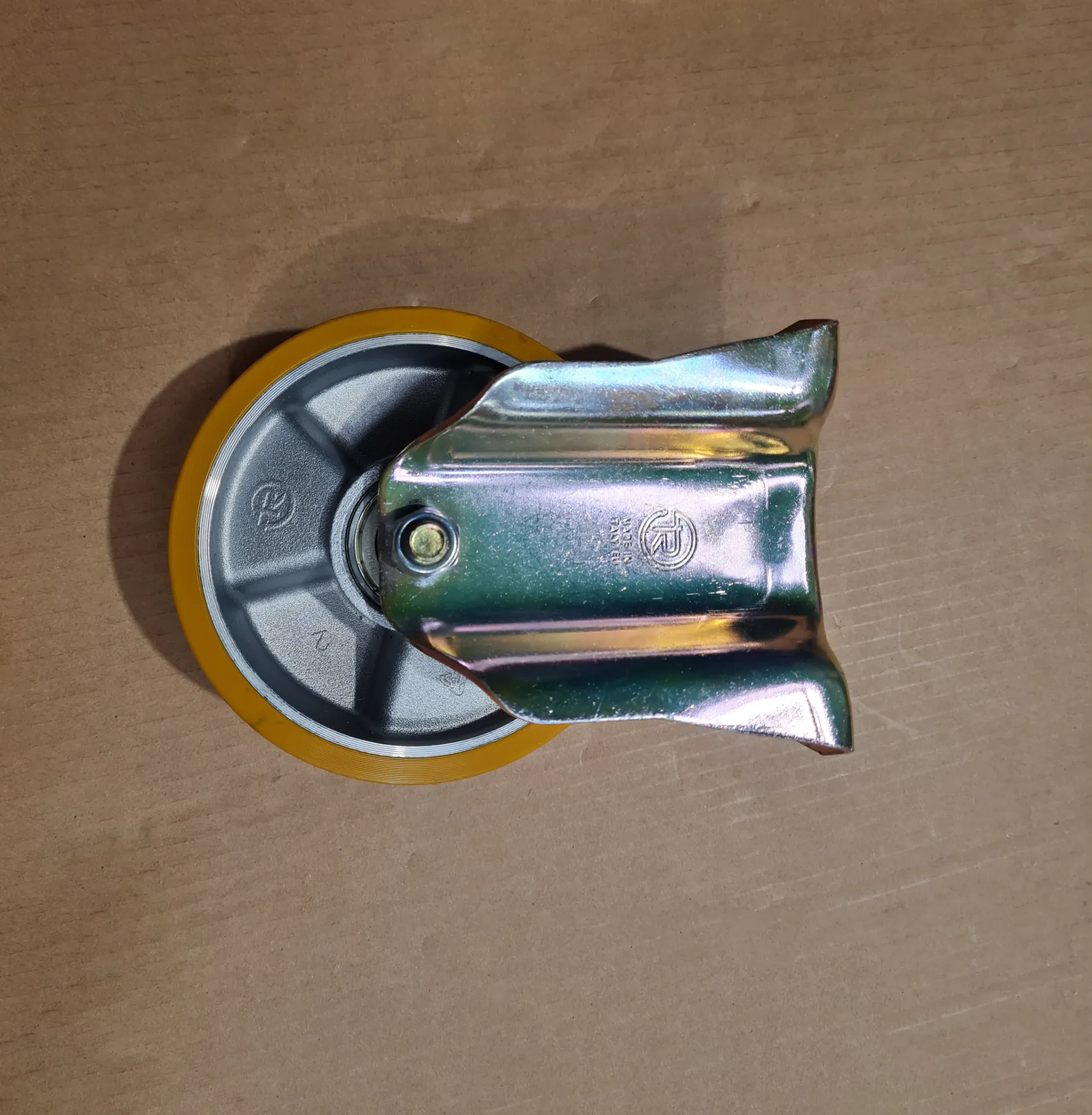 Roue alu/polyuréthane fixe ⌀150